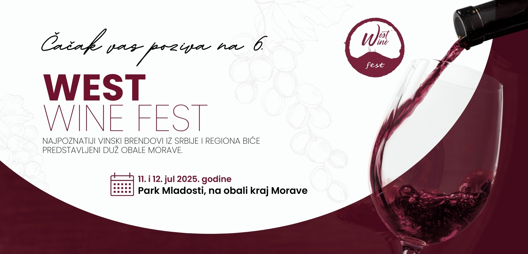West Wine Fest 2025. - Wine event in Čačak, Serbia